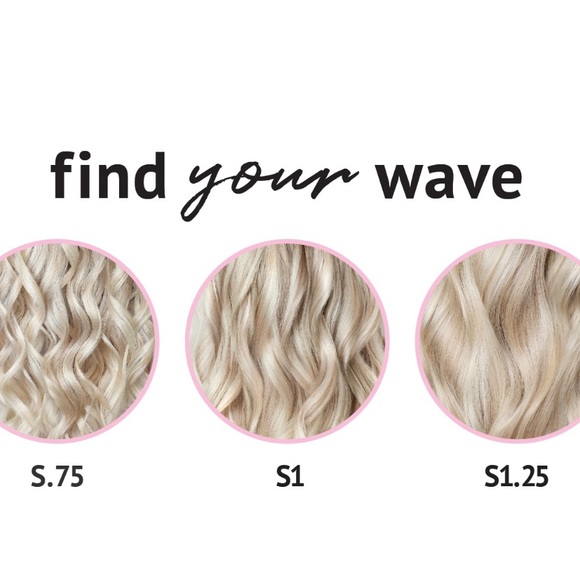 COPY - Beachwaver white 1 inch - Picture 2 of 3